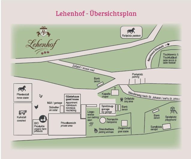 Appartements Lehenhof Sankt Johann im Pongau Luaran gambar